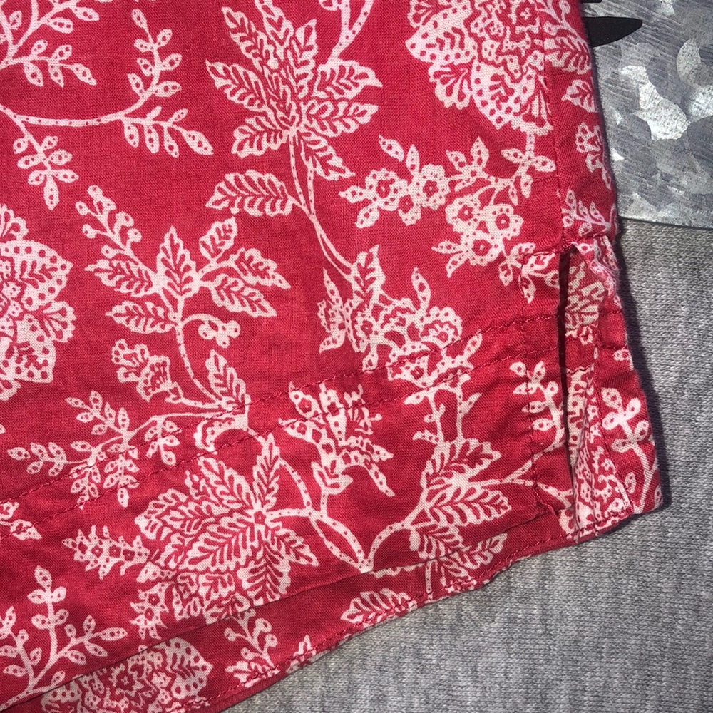 Eddie Bauer 100% Cotton Floral Blouse - Picture 2 of 6